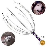 @W.H.Y 4 Scalp Massagers Massage Claws Manual Massager for Head Relaxation and Scratching