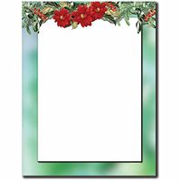 Mistletoe Gardland Letterhead Laser & Inkjet Printer Paper, 25pk