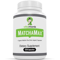 MATCHAMAX™ Organic Japanese Matcha Capsules - Pure Organic Matcha Green Tea Pills For Smooth Zen-Like Energy and Natural Mood Boost - Vegan Matcha Supplement Packed with Antioxidants - 60ct from Japan