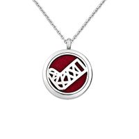 LoEnMe Jewelry Aromatherapy Essential Oil Diffuser Necklace Sock Gift Locket Pendant with Free Refill Pads