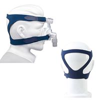 Universal Headgear Full Mask Replace Part CPAP Ventilator Headband (Without Mask) (Blue)