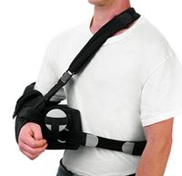 CoreLINE Shoulder Sling with 5 Degree Abduction Pillow Black (X-Large)