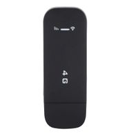 Simlug 4G LTE USB Router Mobile WiFi Hotspot Router Stick Wireless Network Travel Partner Modem Support up to 10 WiFi Users for Travel Car Bus(with WiFi)