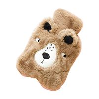 Wansan Premium Classic Hot Water Bottle with Cover and Soft Fleece for Pain Relief