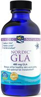 Nordic Naturals Nordic GLA Unflavored - 100 Percent Vegetarian Borage Oil, Supports Healthy Skin, Joints, and Optimal Fat Metabolism*, 480 mg GLA Per Serving, 4 Ounces