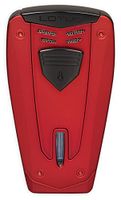 Lotus Fusion Triple Pinpoint Torch Lighter (Red & Black)