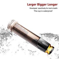 Best 2 in 1 Male Pênīs Vacuum Water Pump USB Smart Charging Silent Design Help Men Delay Training Tools