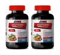 Heart Health Supplements - ADAPTOGEN Premium Complex 770MG - Ginseng Weight Loss - 2 Bottles 120 Vegetable Capsules