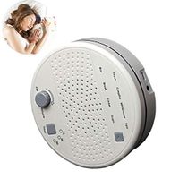 DONGBALA White Noise Machine, Sleep Instrument 8 Soothing Sounds Therapy Timing Voice Record USB Charging Baby Care Props Insomnia Relief 300Ma for Baby Adult Parents New Year Present