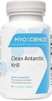 Clean Antarctic Krill | K·Real | 165 mg EPA and 93 mg DHA Bound to Phospholipids | Heavy Metal Tested