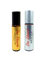 Don Eduardo Pheromone Perfume set for men (2 PCS; Don Eduardo Absolute & Spice-U), 10ml Roll-on Bottles. Pure Pheromone Infused Perfume for Men to Attract Women.