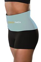 body helix Back Support Belt - Adjustable Back Compression Brace – Also Supports Injured Abdominal Muscles (Silver, Sm/Med: Waist Measurement: 20” – 26”)