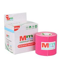 Nuoda Athletic Sports Tape,Strong Easy Tear No Sticky Residue Tape,Strapping Knee Muscle for Athlete & Medical Trainers-Waterproof (Rose Red, 5cm*5M)