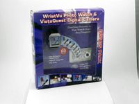 Vistaquest V700 Champagne 7 MP Digital Camera & 2.4 LCD, WristVu Black Digital Photo Watch