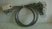 AuSable® Brand 4 ft. 3/32 Raccoon & Small Fox Snare with Sure Lock & Looped End - 10 Dozen Snares