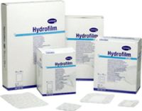 Hartmann-Conco Hydrofilm Plus Standard Transparent Film Dressing with Absorbent Non-stick Pad 3-1/2" x 4", Hypoallergenic Adhesive, Sterile, Water-proof Film, Low-profile, Latex-free (Box of 5 Each)