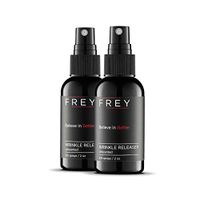 FREY Revolutionary Wrinkle Release Spray – 2 Pack of 2 Ounce Travel Size Bottles (325 Sprays Each) (Cedarwood Bold Fragrance)