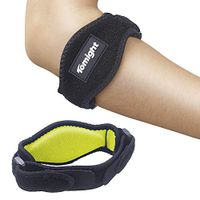 Tomight [2 Pack] Elbow Brace, Tennis Elbow Brace with Compression Pad for Both Men and Women (Yellow)