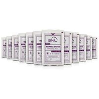 SNL Sterile Krinkle Kerlix Type 4 1/2" x 4 1/8 Yds, Latex Free, Bandage Roll - Pack of 12