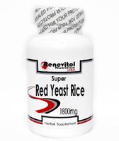 Super Red Yeast Rice 1800mg 90 Capsules ~ Renevitol
