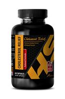 Blood Pressure Natural Supplements - Cholesterol Relief - All Natural Formula - Promotes Healthy Arteries - Cholesterol Blocker Vibrant Health - 1 Bottle (60 Capsules)