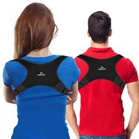 MESAKI Posture Corrector for Women Men | FDA Approved | Effective Comfortable Adjustable Posture Correct Brace - Posture Support - Back Brace - Kyphosis Brace (Regular 25-50 Inch)