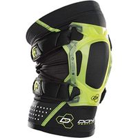 DonJoy Performance WEBTECH Short Knee Support Brace with Compression Undersleeve: Slime Green, X-Large