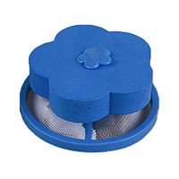 HighlifeS Washing Machine Filter,Floating Pet Fur Catcher Filtering Hair Removal Device Wool Cleaning Supplies (6 PC Orange)