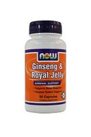 Now Foods: Ginseng and Royal Jelly, 90 caps (3 pack)