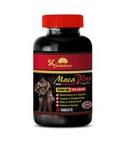 libido Booster for Men Natural - MACA Plus Complex - Male Enhancement - maca Fertility for Women - 1 Bottle 60 Tablets