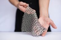 DrCleaner - Chainmail Cast Iron Cleaner, XL 8x6-Inch GIFT - EBOOK