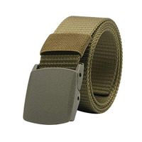 TEXXIS Women Men Waist Belt Nylon Tactical Training Waistband with Plastic Buckle Hip & Waist Supports