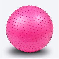 Massage Ball Thickened Explosion-Proof Early Education Tactile Ball Pregnant Woman Baby Fitness Yoga Ball, Pink 95cm