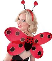 Lady Bug Kit - Includes Antennae Headband & Wings