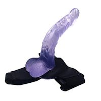 Beginner Sŧrāp-Ōn A'ňāl Hārńëśś Massager Wearable Elastic Harness Comfortable Panties Adjustable Belt Massager Female Handsfree Game
