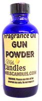 Gun Powder (Resembles) 4oz / 118.29 ml Blue Glass Bottle - Premium Grade A Quality 4 Oz Bottle of Fragrance Oil, Skin Safe Oil, Use in Candles, Soap, Lotions, Etc