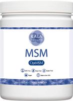 OptiMSM® Multi-Stage Distillation (Methylsulfonylmethane) MSM Powder Coarse Flakes 1 kg, Pure Natural Sulphur for Joints, Skin, Hair & Nails - NO ADDITIVES - 100% Vegan - USA Made - 1 Ingredient