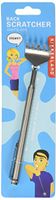 Kikkerland Telescoping Back Scratcher, Stainless Steel, Silver