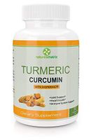 Turmeric Curcumin Extra Strength 1300mg Supplement with BioPerine® Black Pepper Extract – All-Natural, Organic, and Vegan Formula - Anti-Inflammatory Joint Relief, Boosts Immune System – 90 Capsules