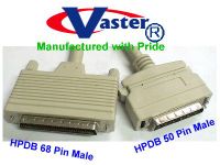 SuperEcable - 20361-3 Ft - HPDB68M to HPDB50M SCSI Cable