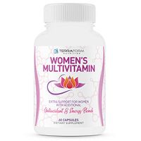 Women’s Multivitamin – Daily Support for Bone Health and Breast Health – Helps with Stress, Hormones & Heart Health – Over 40 Active Ingredients – Made in USA – 1 Month