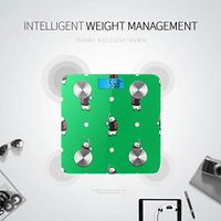 Bluetooth Scale for Weight Cartoon Cute Sports Baseball Player Bodyweight Scale Body Fat Composition Monitor Analyzer with Smartphone App for Body Management-396 Lbs
