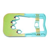 JJZXPJ Fingerboard，Finger Separator Orthotics Adjustable Finger Rehabilitation Training to Increase Finger Flexibility for Piano Guzheng Guitar