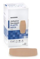 2 Pack McKesson McKesson Adhesive Bandages 16-4825 (100 Bandages)