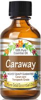 Pure Gold Caraway Essential Oil, 100% Natural & Undiluted, 60ml
