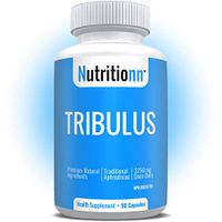 Tribulus Terrestris 1300 mg by Nutritionn - Premium Natural Testosterone & Libido Supplement - 100% Pure Tribulus