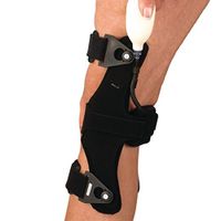 OrthoPro HyperEx Knee Brace - Right, Medium, Mid-Thigh Circ: 14" - 20"