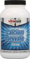 Vitacost Calcium Pyruvate - 750 mg - 240 Capsules