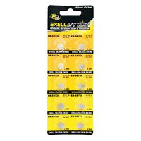 10pk Exell EB-SR726 Silver Oxide 1.5V Watch Battery Replaces 396/397