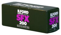 Ilford SFX 200 (Infrared) Medium Speed Black and White Camera Film with Extended Red Sensitivity for Creative Photography, ISO 200, 120 Size